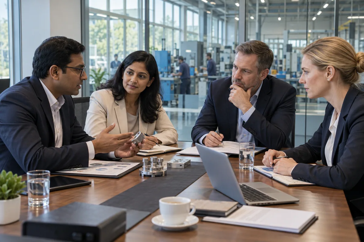 Commercial negotiation discussion